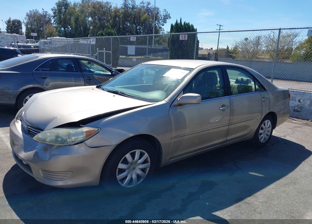 2006 TOYOTA CAMRY LE VIN: 4T1BE32K36U717712