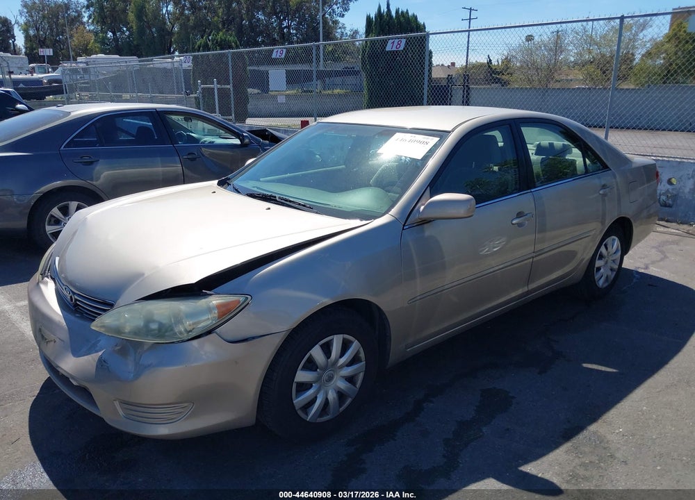 2006 TOYOTA CAMRY LE VIN: 4T1BE32K36U717712
