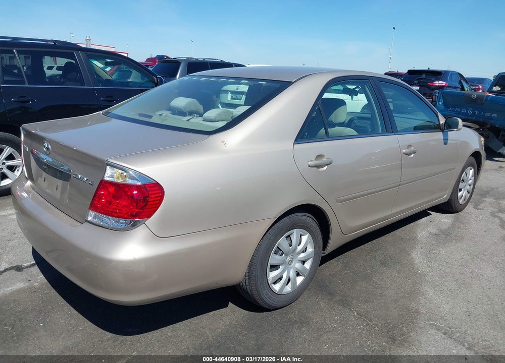 2006 TOYOTA CAMRY LE VIN: 4T1BE32K36U717712