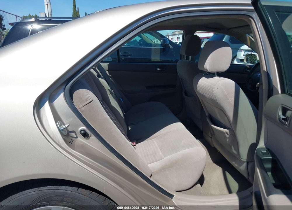 2006 TOYOTA CAMRY LE VIN: 4T1BE32K36U717712