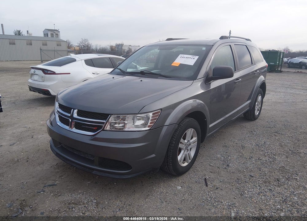 2012 DODGE JOURNEY SE/AVP VIN: 3C4PDCAB6CT256297