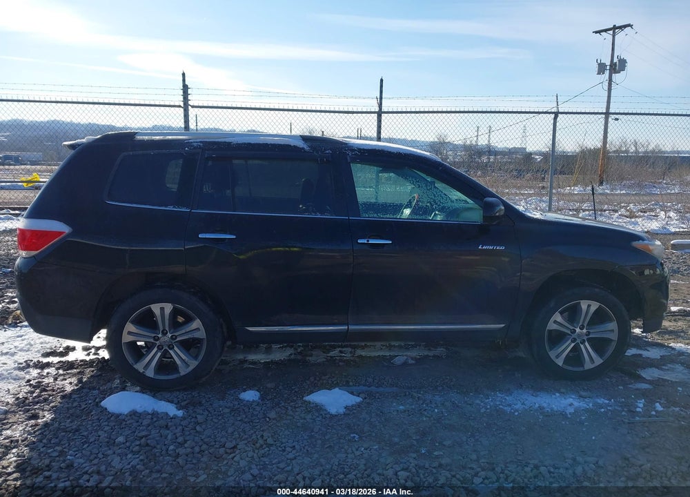 2012 TOYOTA HIGHLANDER LIMITED V6 VIN: 5TDDK3EH9CS094022