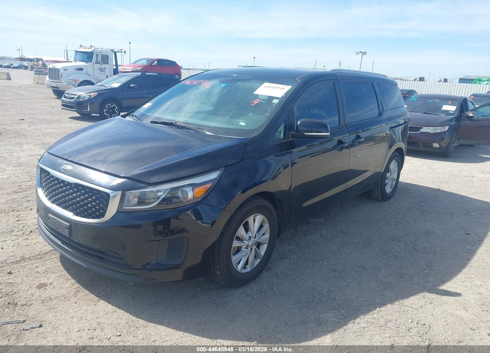 2016 KIA SEDONA LX VIN: KNDMB5C18G6112310