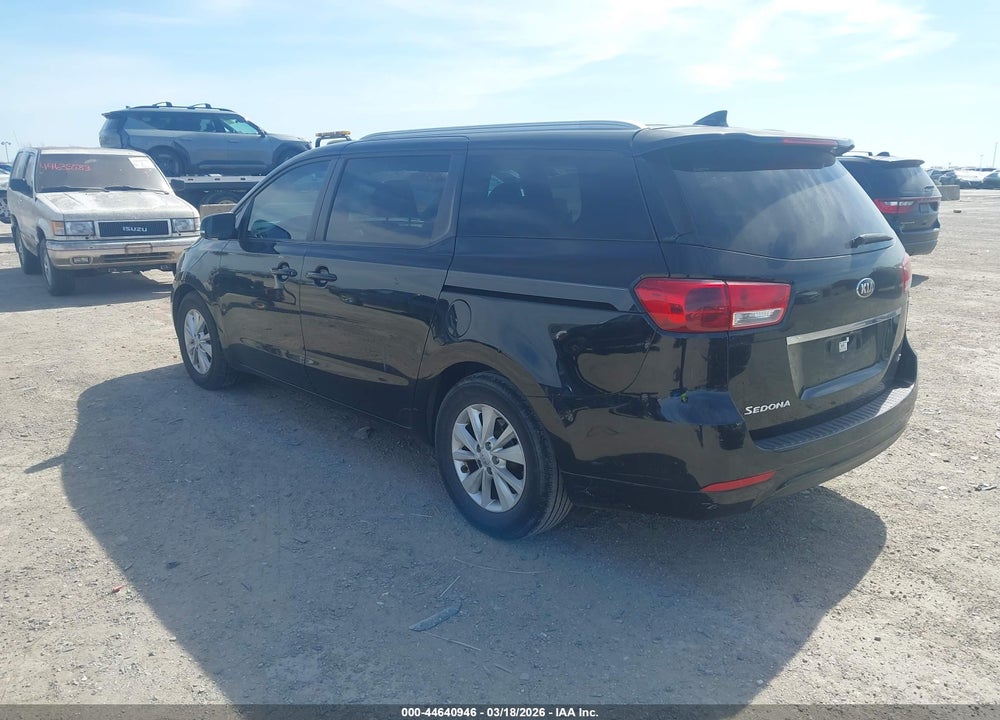 2016 KIA SEDONA LX VIN: KNDMB5C18G6112310