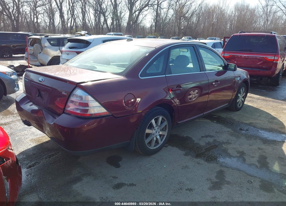 2008 FORD TAURUS SEL VIN: 1FAHP24W38G111367