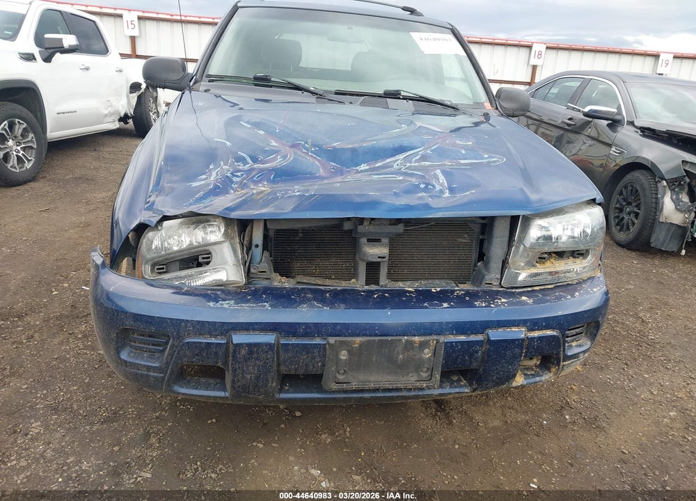 2002 CHEVROLET TRAILBLAZER LS VIN: 1GNDT13SX22276843