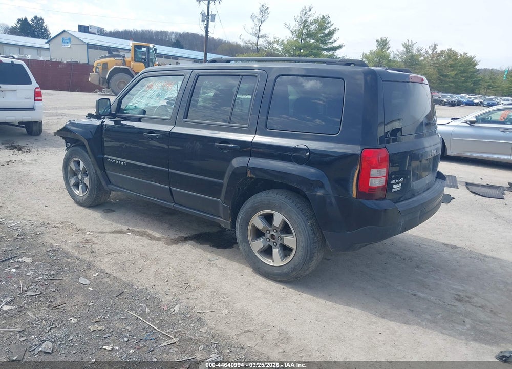 2014 JEEP PATRIOT LATITUDE VIN: 1C4NJRFB3ED588525