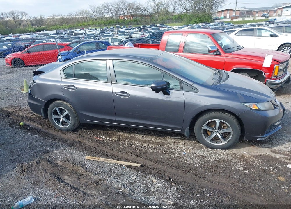 2015 HONDA CIVIC SE VIN: 19XFB2F77FE078991