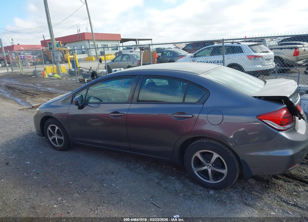 2015 HONDA CIVIC SE VIN: 19XFB2F77FE078991