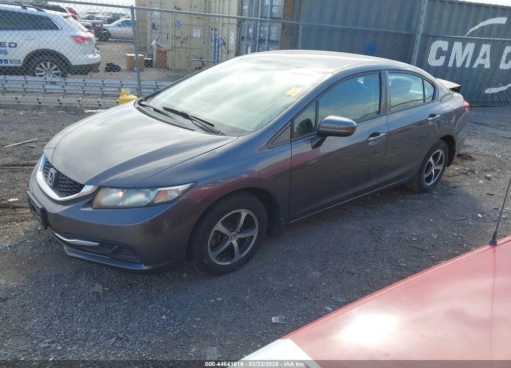 2015 HONDA CIVIC SE VIN: 19XFB2F77FE078991