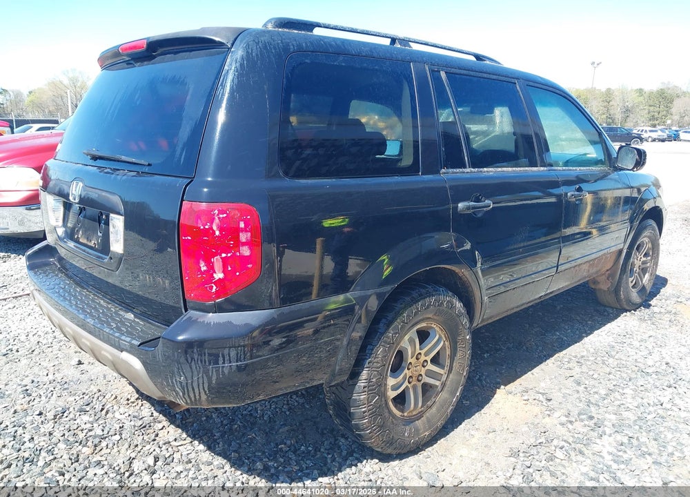 2003 HONDA PILOT EX-L VIN: 2HKYF18583H606256