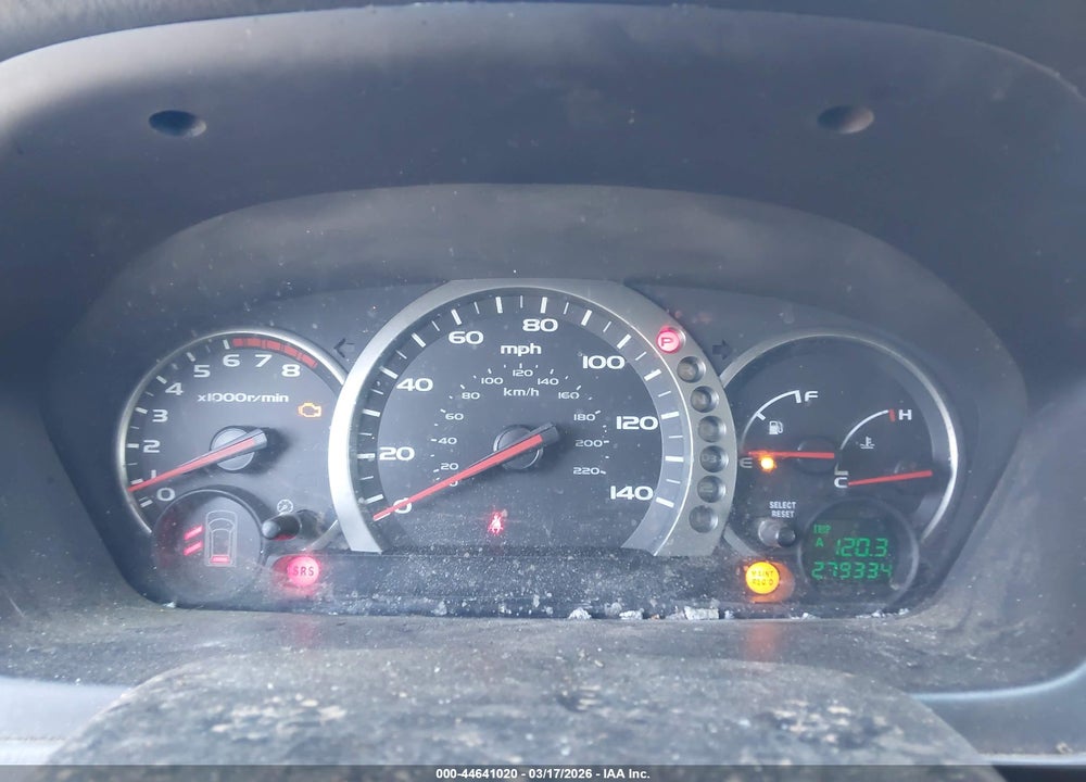 2003 HONDA PILOT EX-L VIN: 2HKYF18583H606256