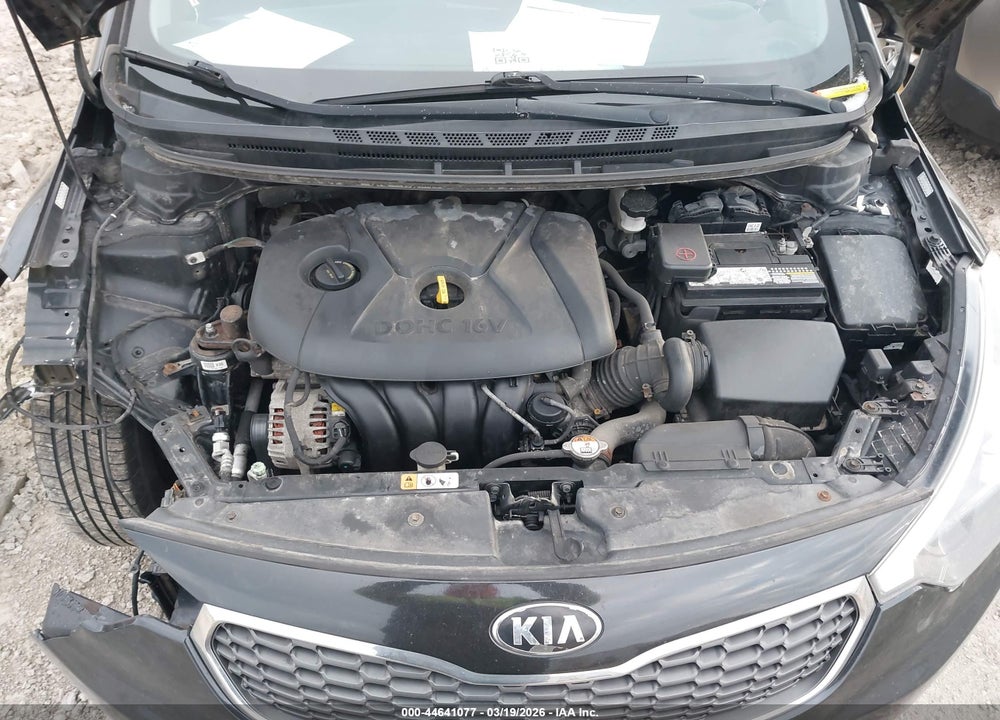 2016 KIA FORTE LX VIN: KNAFK4A65G5495966
