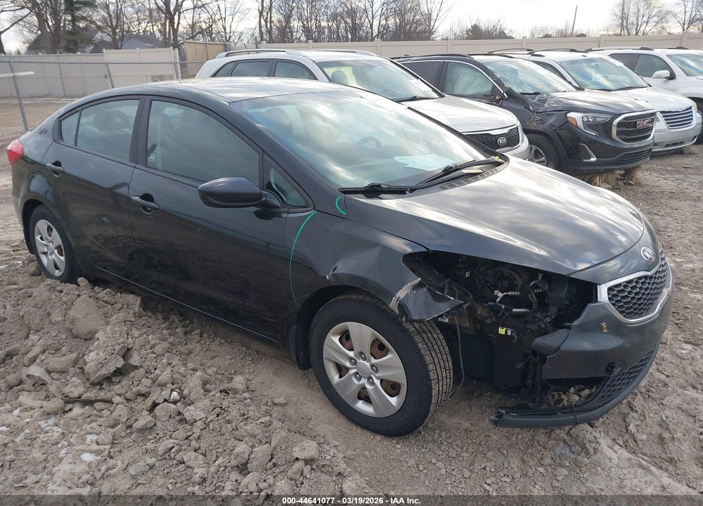 2016 KIA FORTE LX VIN: KNAFK4A65G5495966