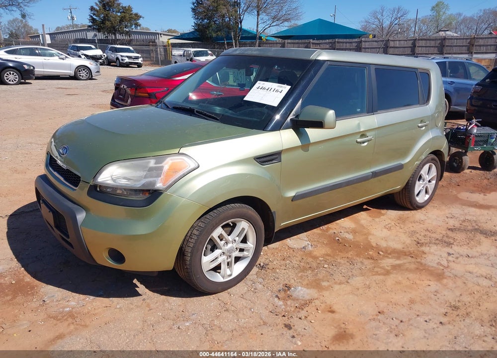 2011 KIA SOUL + VIN: KNDJT2A20B7329749