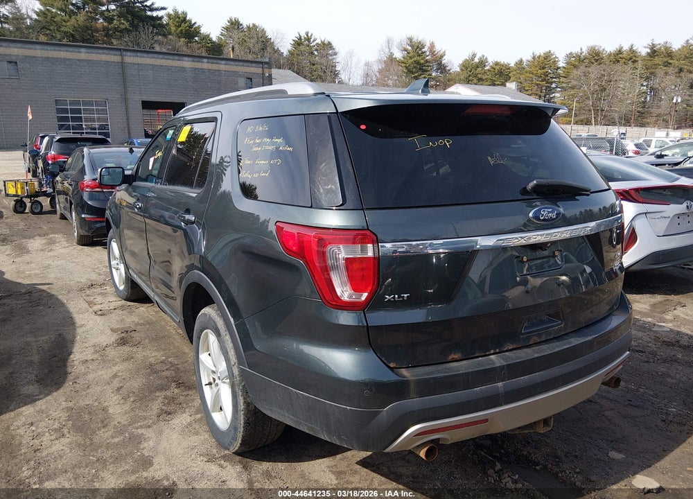 2016 FORD EXPLORER XLT VIN: 1FM5K8D86GGB30375