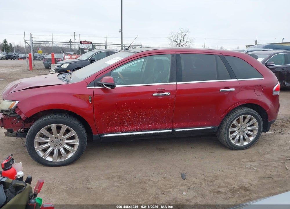 2013 LINCOLN MKX VIN: 2LMDJ8JK8DBL61140