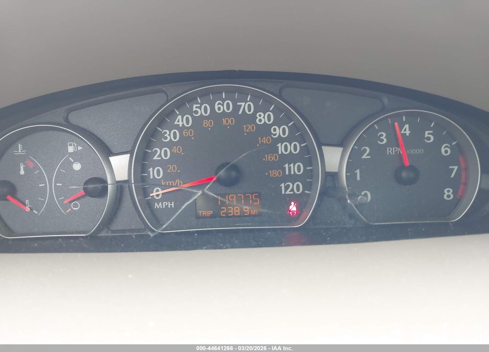 2003 SATURN ION 2 VIN: 1G8AJ52F03Z186200