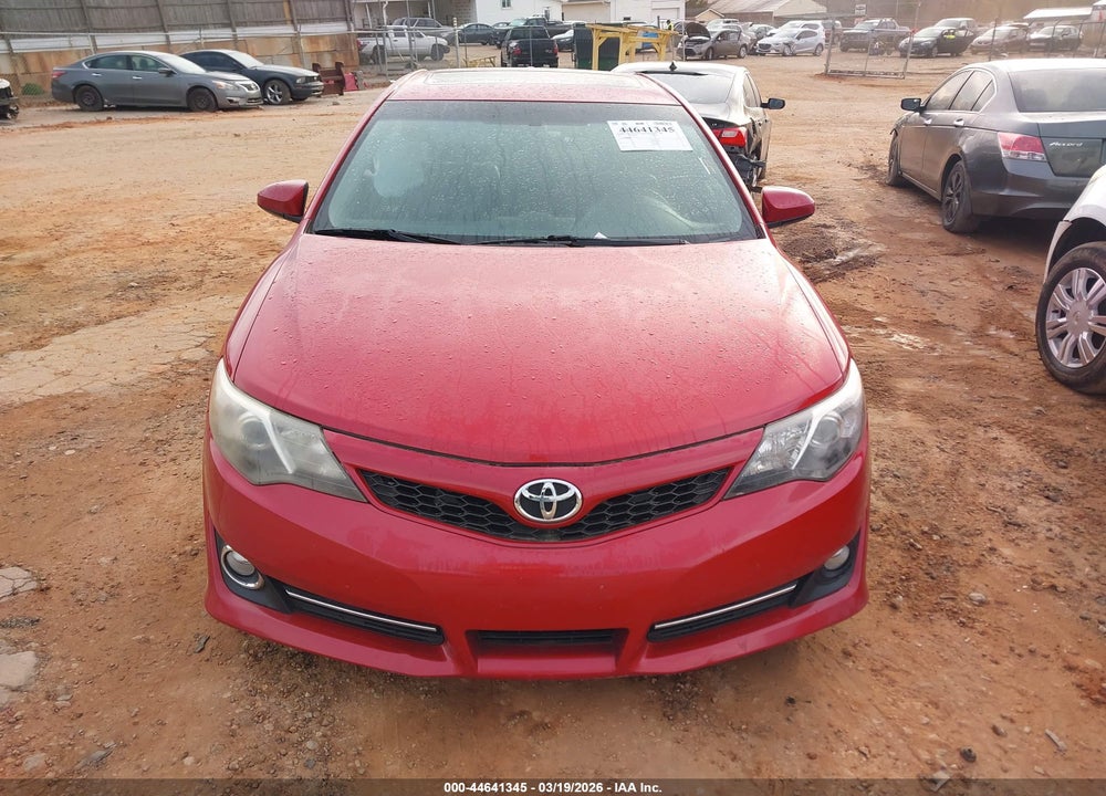 2012 TOYOTA CAMRY SE V6 VIN: 4T1BK1FK1CU516037