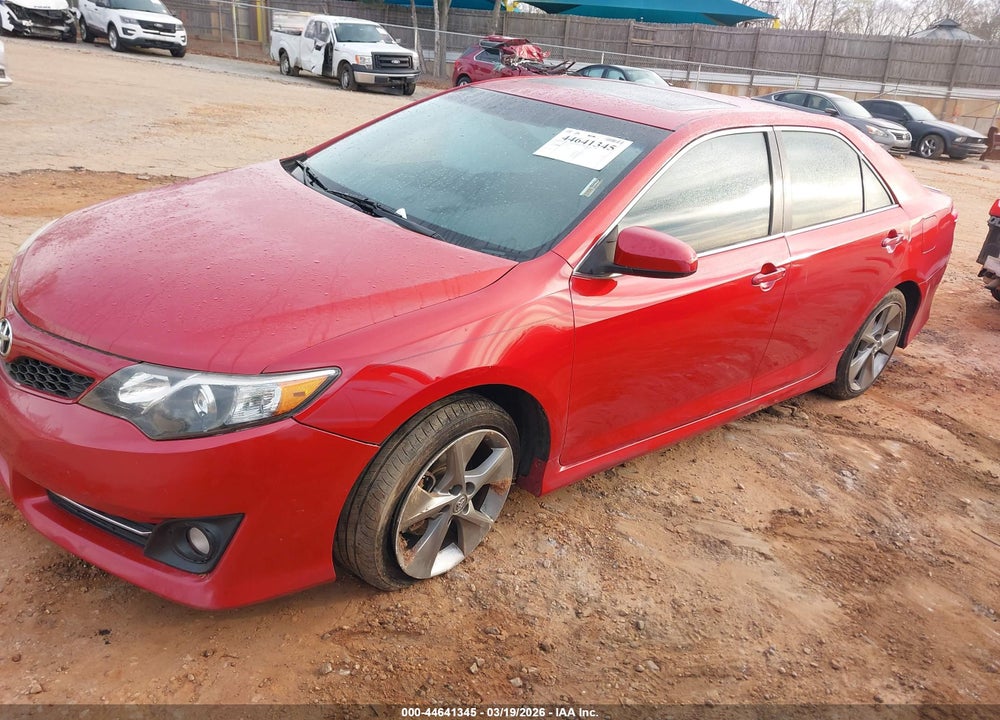 2012 TOYOTA CAMRY SE V6 VIN: 4T1BK1FK1CU516037
