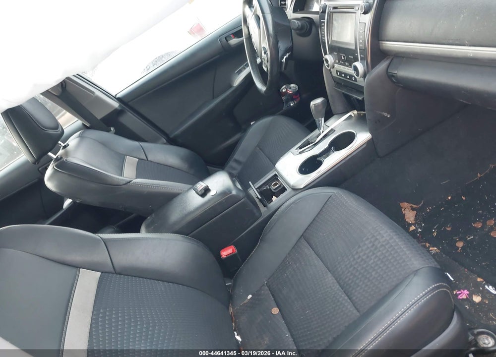 2012 TOYOTA CAMRY SE V6 VIN: 4T1BK1FK1CU516037