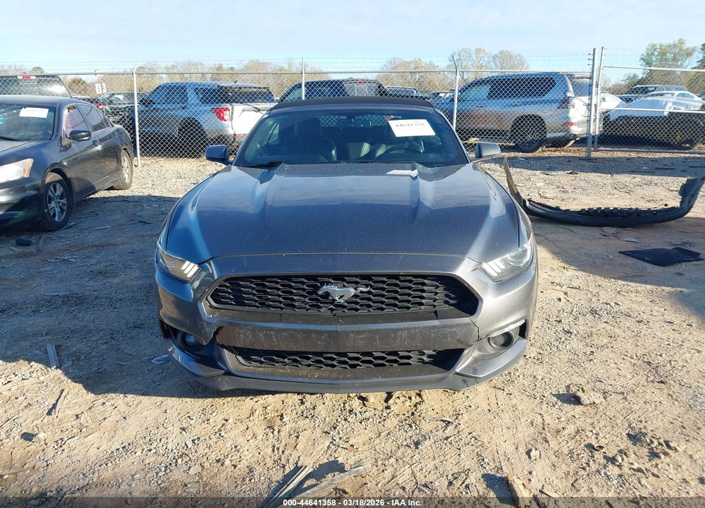 2017 FORD MUSTANG ECOBOOST PREMIUM VIN: 1FATP8UH8H5347216
