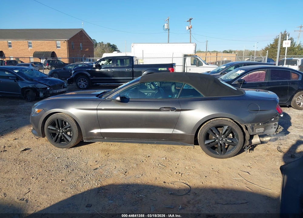 2017 FORD MUSTANG ECOBOOST PREMIUM VIN: 1FATP8UH8H5347216
