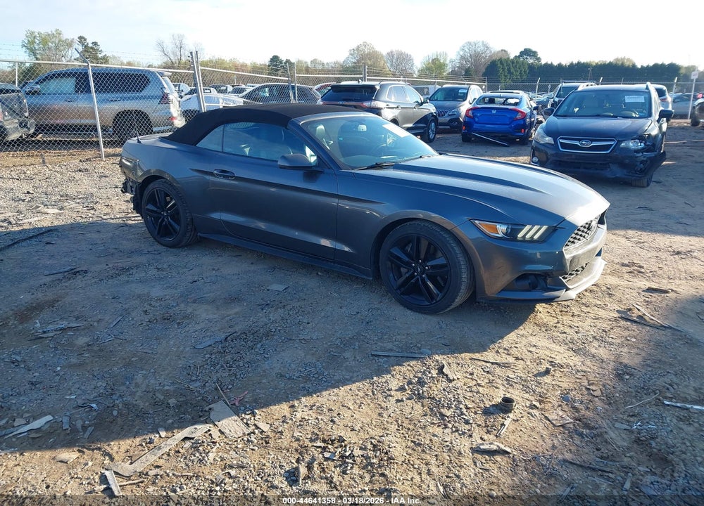 2017 FORD MUSTANG ECOBOOST PREMIUM VIN: 1FATP8UH8H5347216