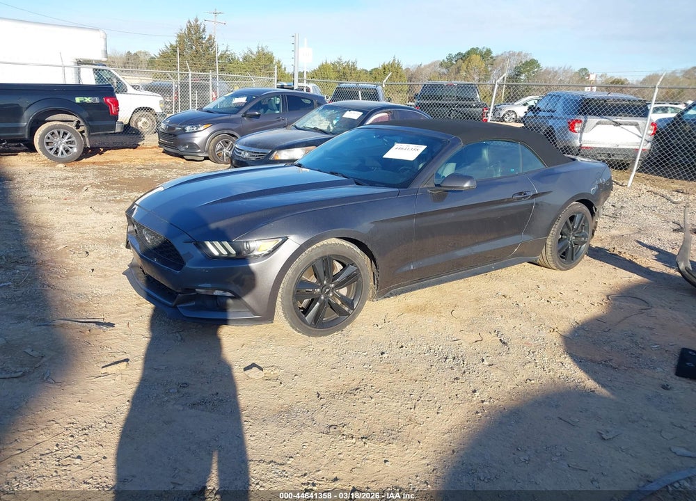 2017 FORD MUSTANG ECOBOOST PREMIUM VIN: 1FATP8UH8H5347216