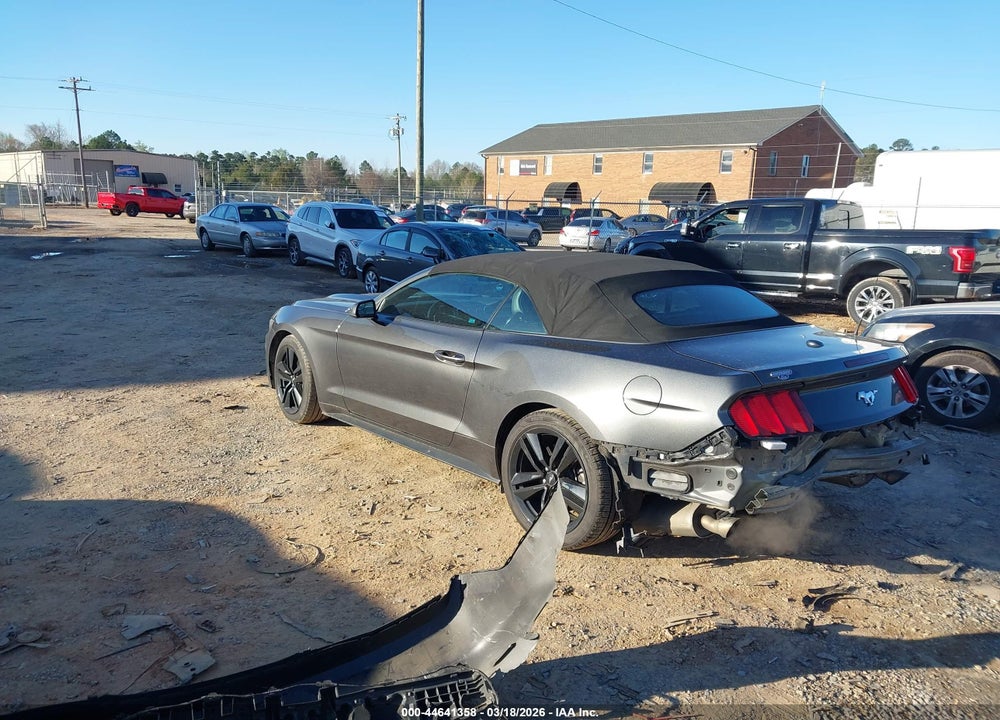 2017 FORD MUSTANG ECOBOOST PREMIUM VIN: 1FATP8UH8H5347216