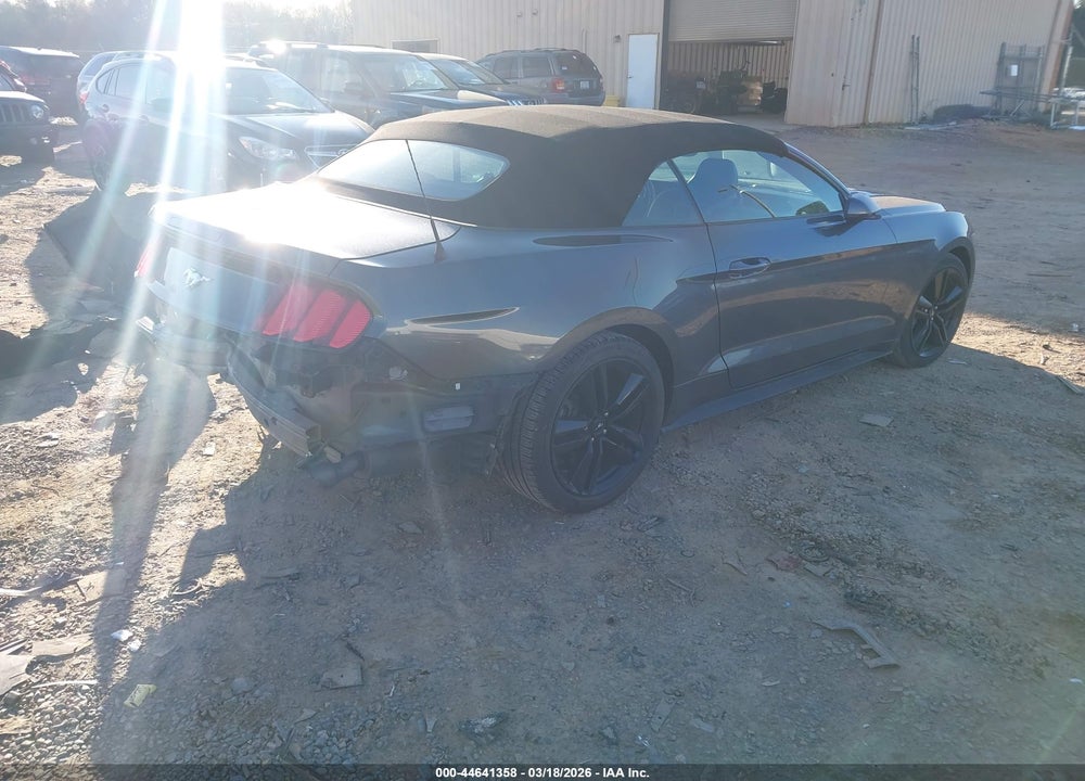 2017 FORD MUSTANG ECOBOOST PREMIUM VIN: 1FATP8UH8H5347216