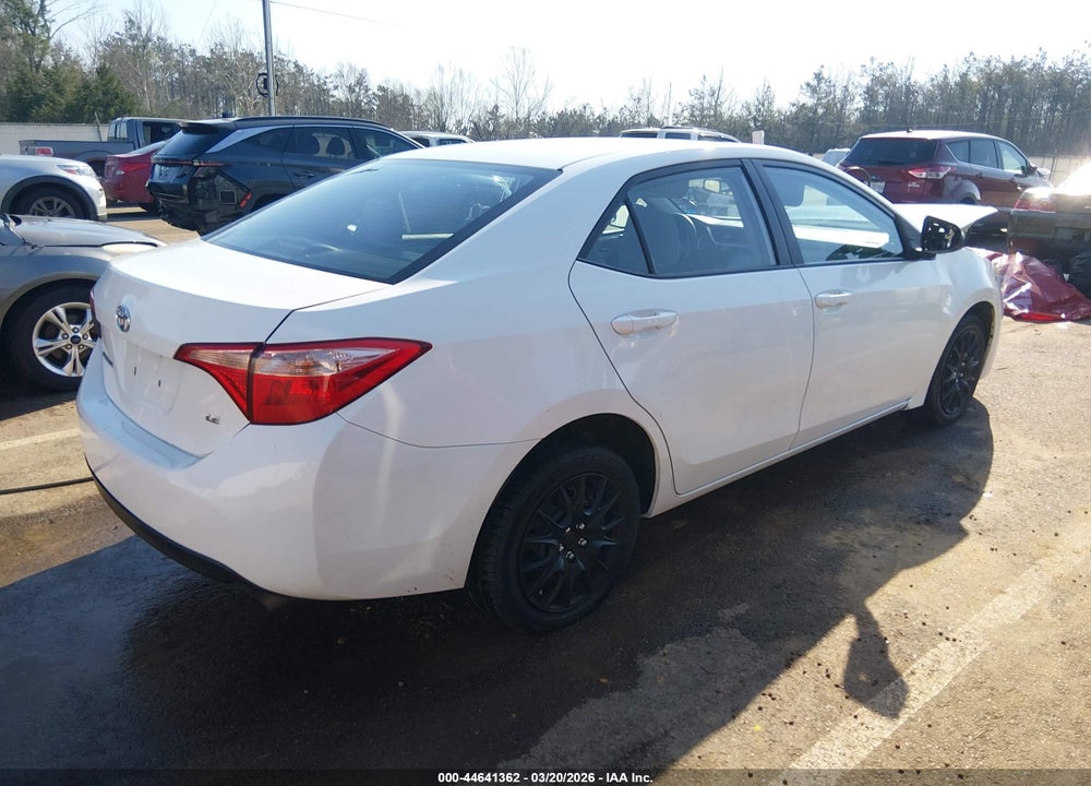 2019 TOYOTA COROLLA LE VIN: 5YFBURHE0KP893152