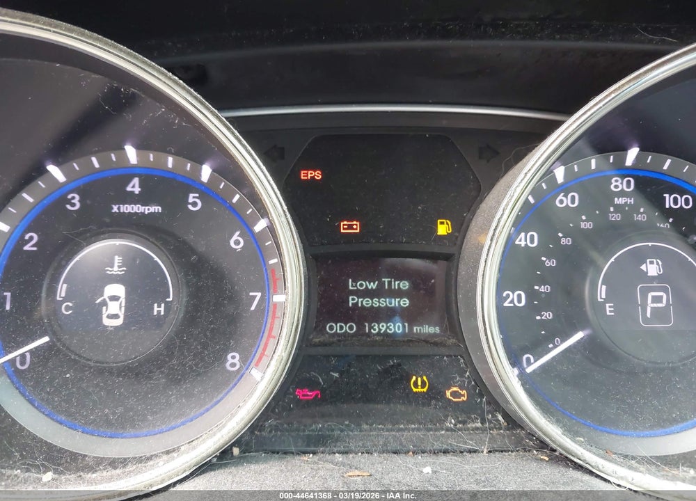 2011 HYUNDAI SONATA GLS VIN: 5NPEB4AC5BH291827