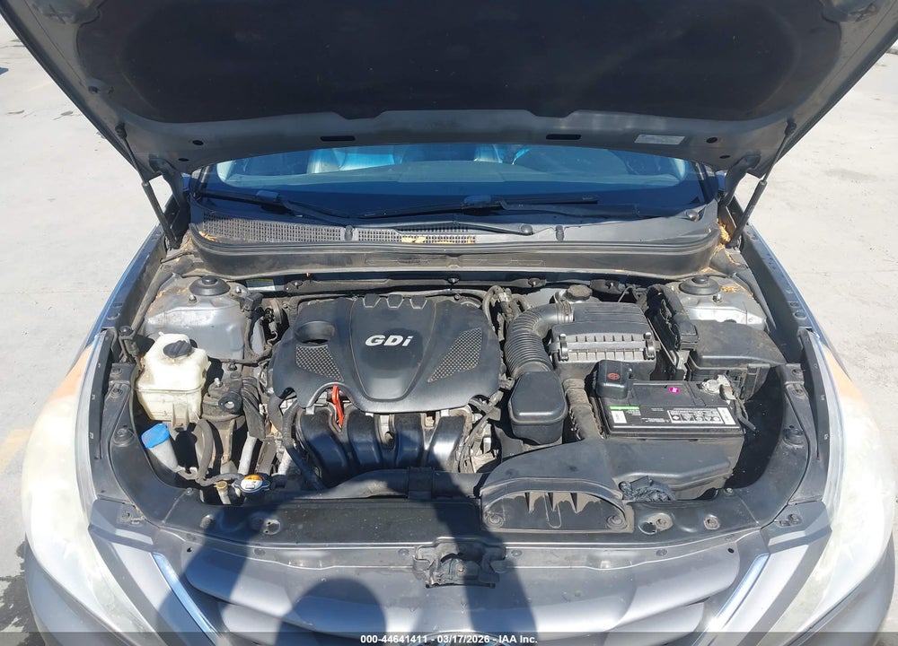 2013 HYUNDAI SONATA GLS VIN: 5NPEB4AC9DH580132
