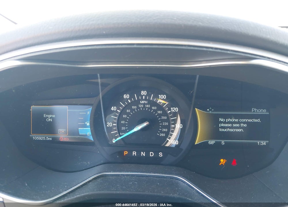 2015 FORD FUSION SE VIN: 3FA6P0H74FR203768
