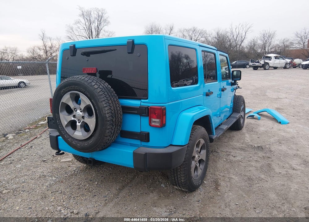 2018 JEEP WRANGLER JK UNLIMITED SAHARA VIN: 1C4HJWEG8JL897870