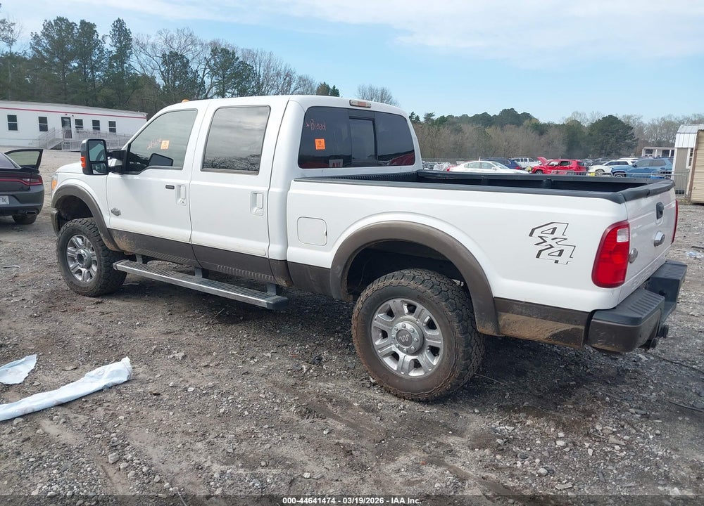 2015 FORD F-250 LARIAT VIN: 1FT7W2B64FEC39816