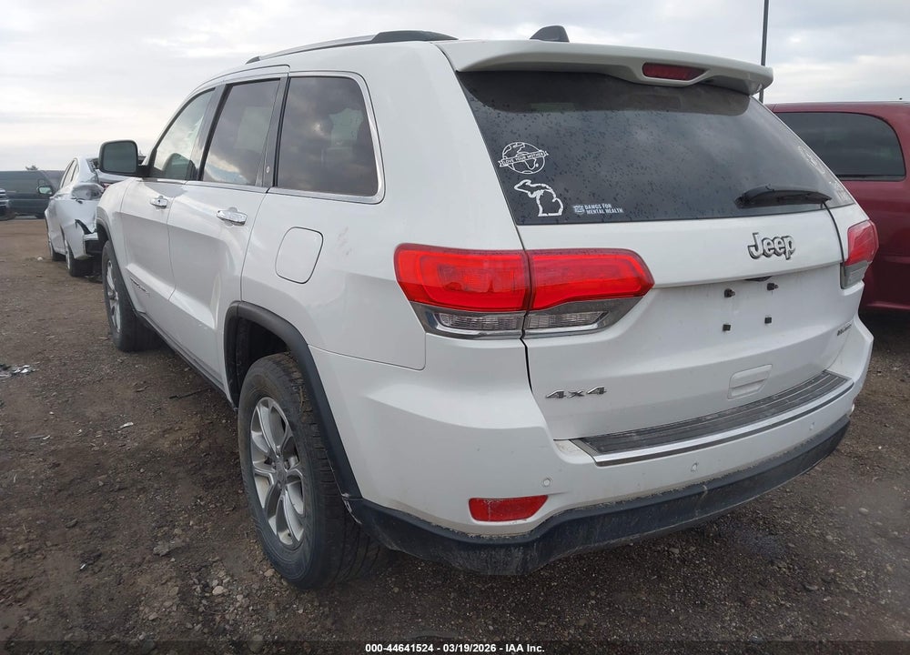 2015 JEEP GRAND CHEROKEE LIMITED VIN: 1C4RJFBG1FC797724