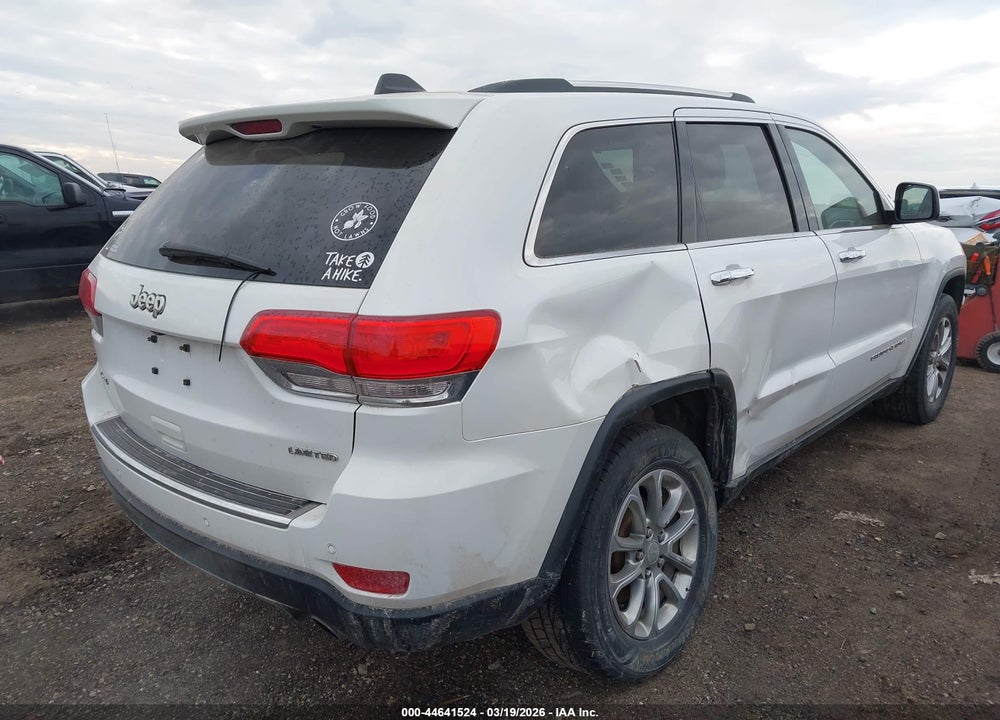 2015 JEEP GRAND CHEROKEE LIMITED VIN: 1C4RJFBG1FC797724
