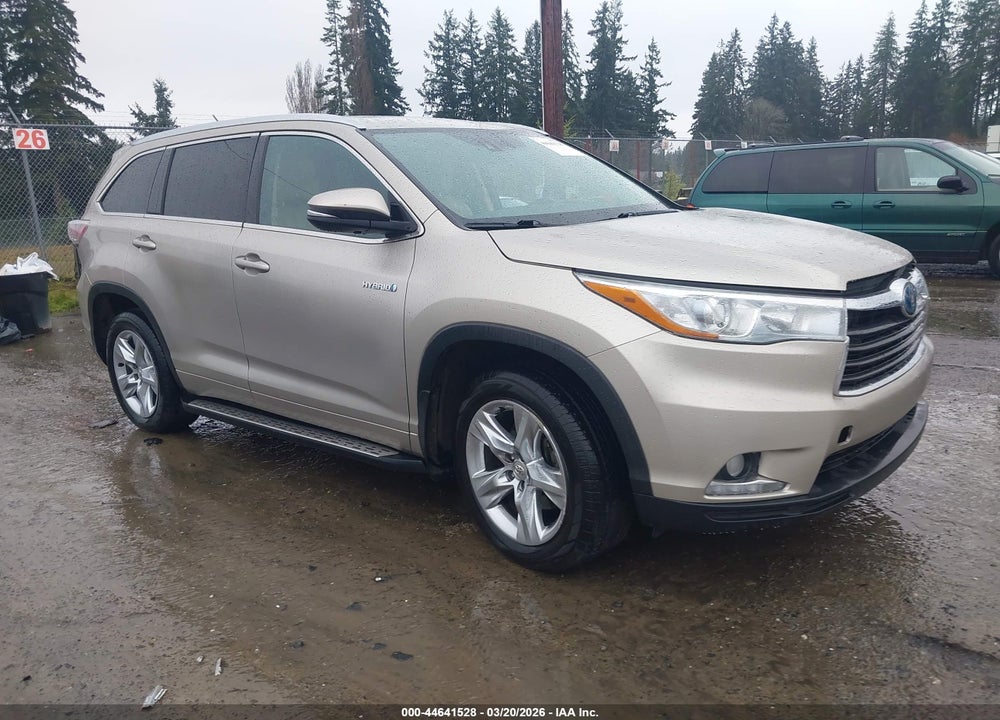 2014 TOYOTA HIGHLANDER HYBRID LIMITED VIN: 5TDDCRFH1ES005349