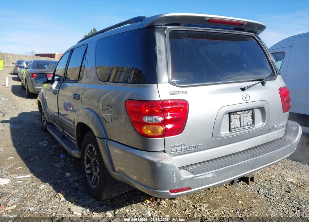 2004 TOYOTA SEQUOIA LIMITED V8 VIN: 5TDBT48A64S210352