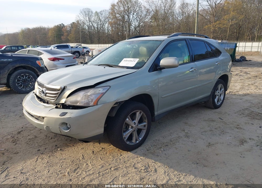 2008 LEXUS RX 400H VIN: JTJGW31U782006827