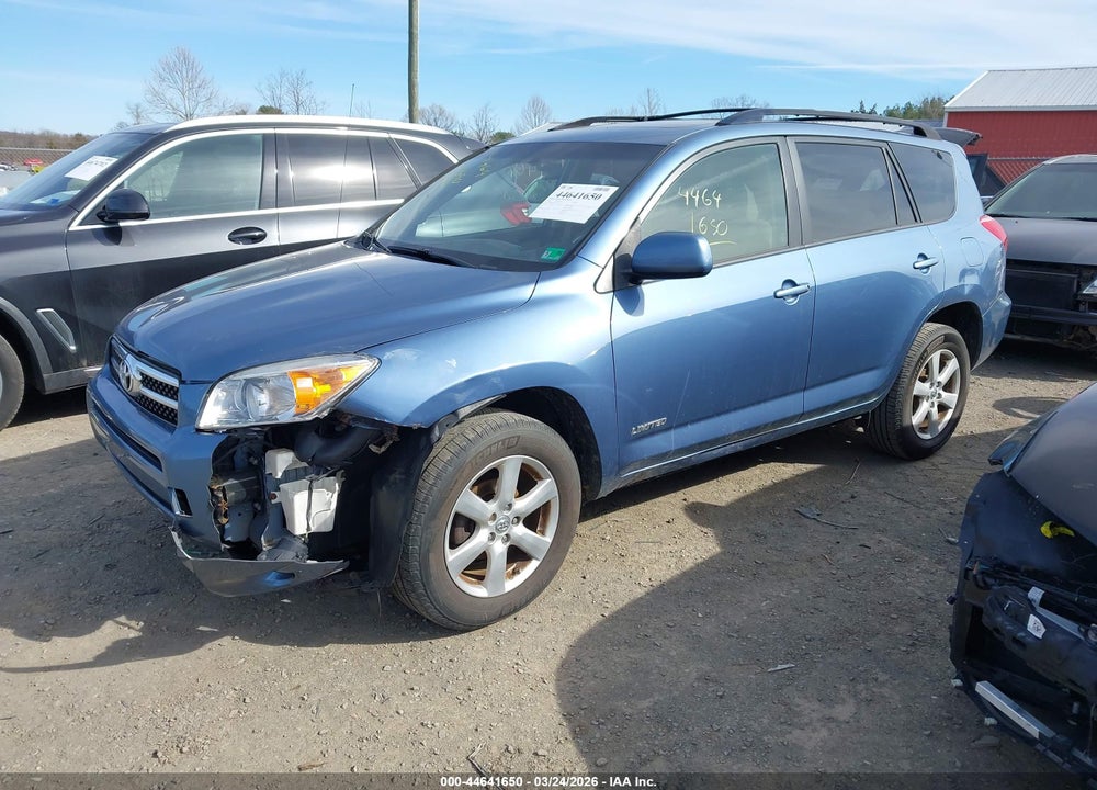 2008 TOYOTA RAV4 LIMITED VIN: JTMBD31V485201584