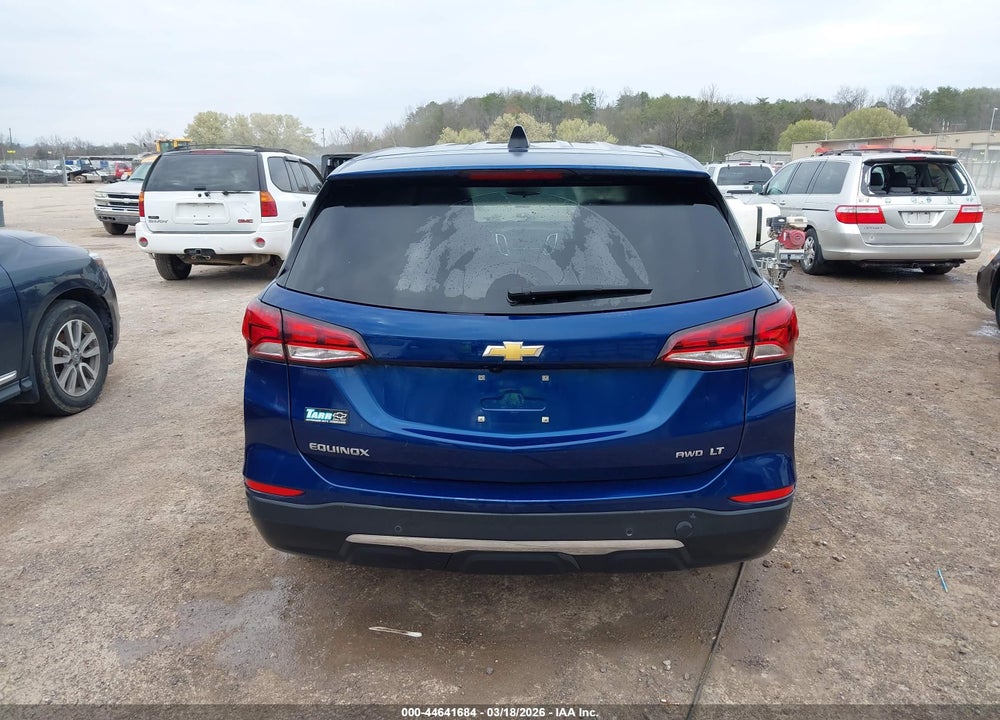 2022 CHEVROLET EQUINOX AWD LT VIN: 3GNAXUEV9NL303808