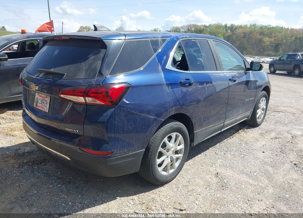 2022 CHEVROLET EQUINOX AWD LT VIN: 3GNAXUEV9NL303808