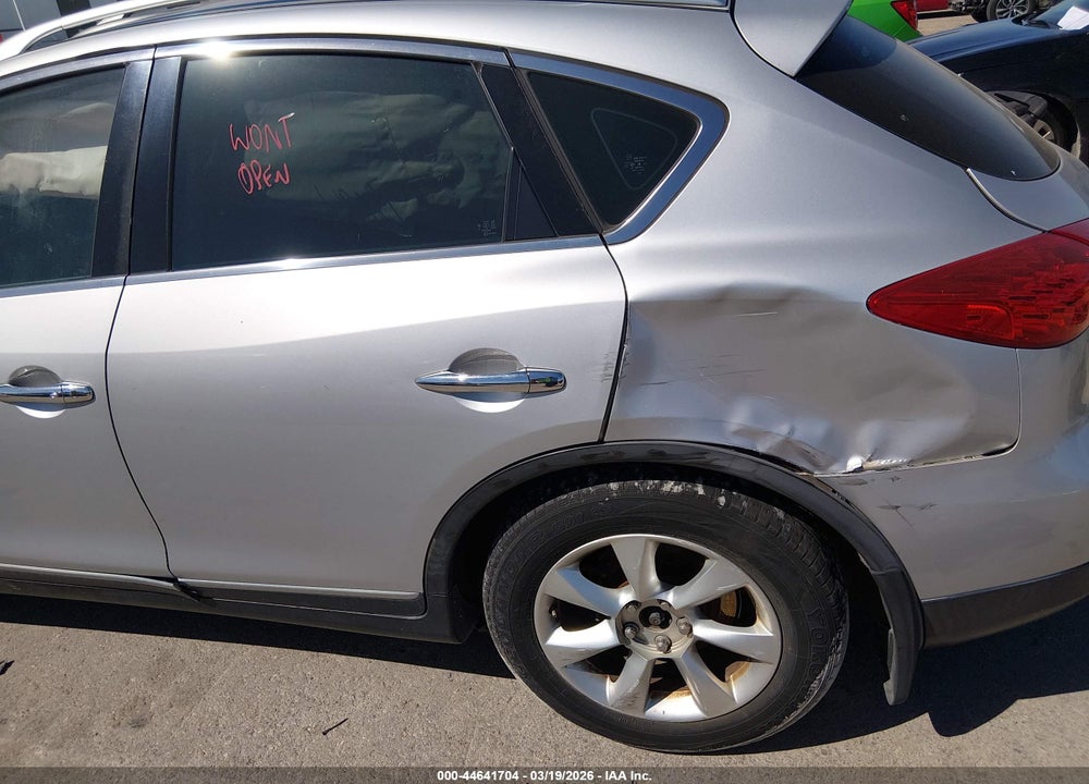 2009 INFINITI EX35 JOURNEY VIN: JNKAJ09E59M900056