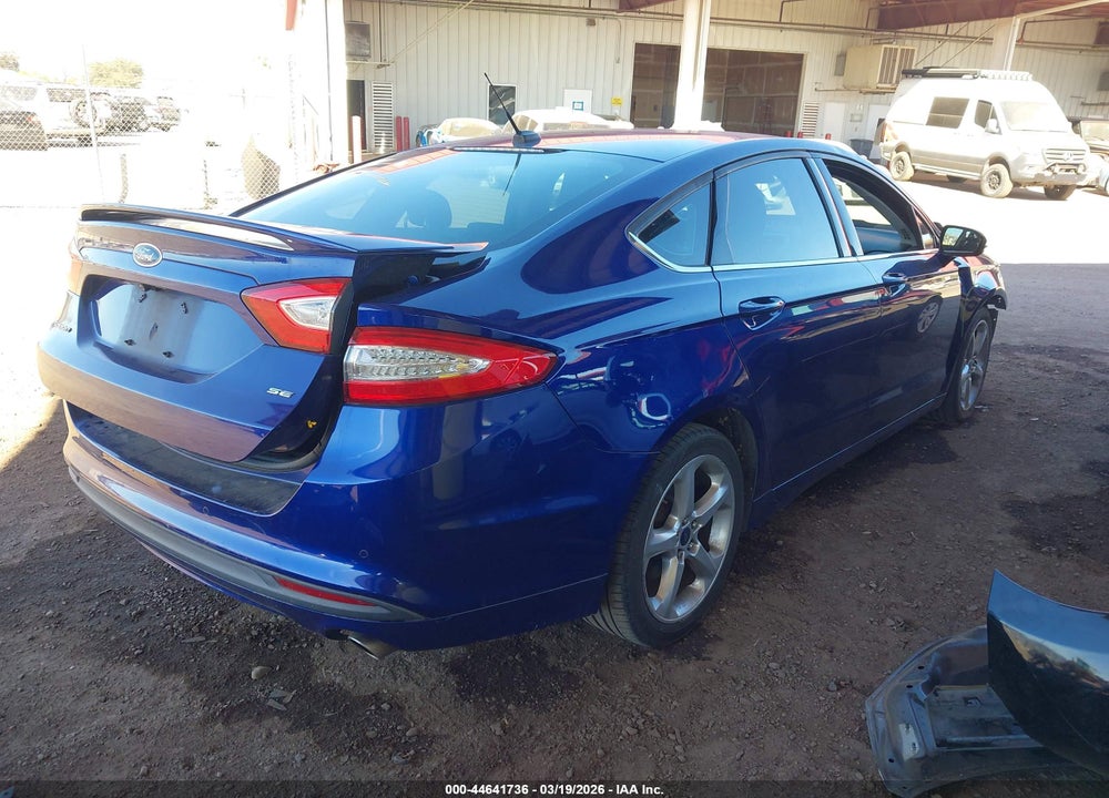 2016 FORD FUSION SE VIN: 3FA6P0H71GR329247