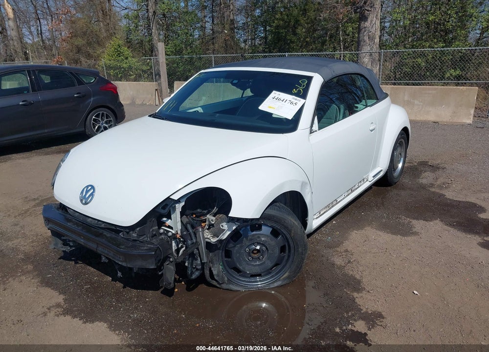 2016 VOLKSWAGEN BEETLE 1.8T DENIM VIN: 3VW517AT7GM823856