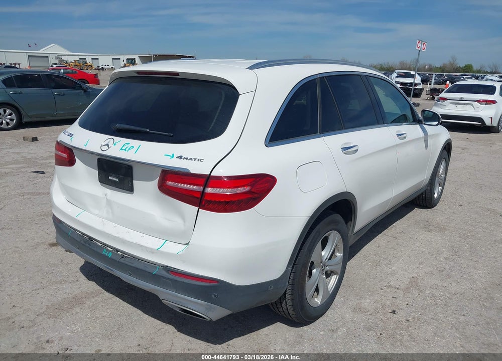 2018 MERCEDES-BENZ GLC 300 4MATIC VIN: WDC0G4KB5JV100966