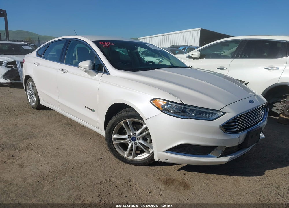 2018 FORD FUSION HYBRID SE VIN: 3FA6P0LU0JR115533